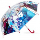 deštník Frozen průhledný 