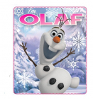 Fleece deka Frozen Ledové království Olaf 