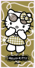 Osuška Hello Kitty zlatá 