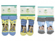 Ponožky Mickey Mouse baby vel. 6-12 měsíců modré 