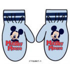Rukavice Mickey Mouse baby sv. modré 