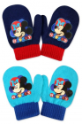 Rukavice Mickey Mouse palcové 2 barvy 