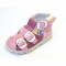 Kožené sandály pro děti růžové vel. 26 